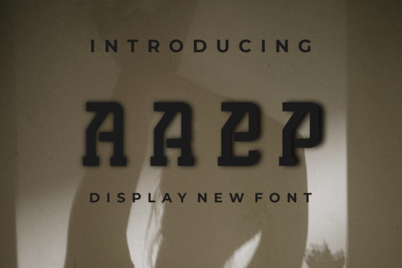 Arep: A Cool Display Font for Creative Branding