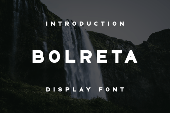 Bolreta Display Font Review for Design Projects