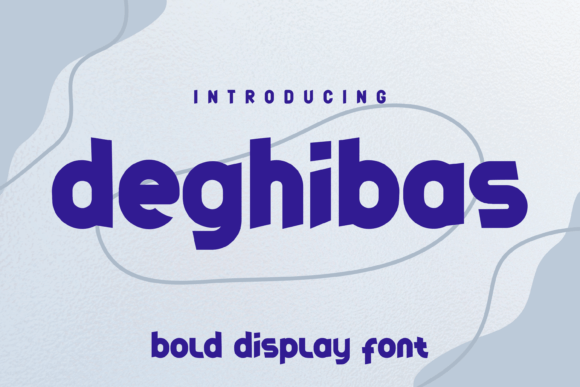 Boost Your Brand with the Playful Deghibas Font