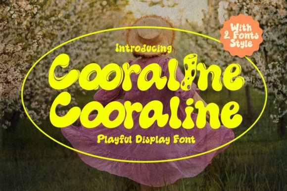 Cooraline: A Psychedelic Display Font for Bold Branding