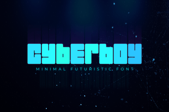 Cyberboy Font Review: A Futuristic Display Typeface for Bold Branding