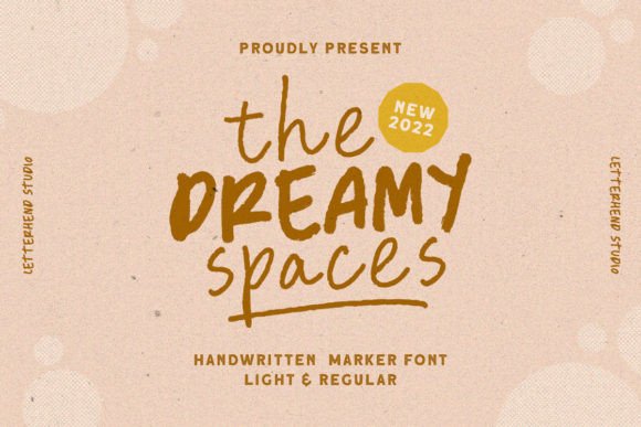 Dreamy Spaces Font for Editorial Design
