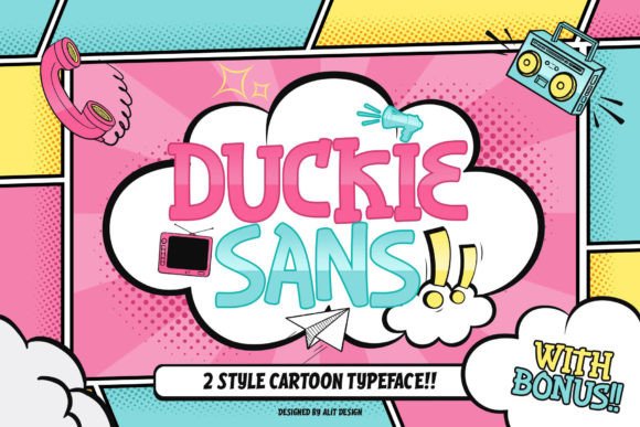 Duckie Sans: A Playful Font for Digital Creativity