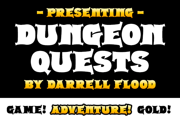 Dungeon Quests Font for Bold Campaign Design
