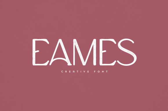 Eames Font for Editorial Design and Branding