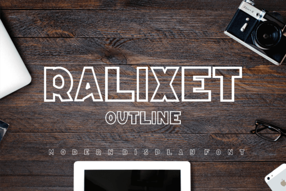 Enhance Your Brand with Ralixet Outline Font