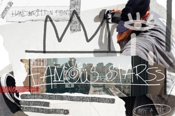 Famous Starss: A Quirky Font for Bold Campaigns