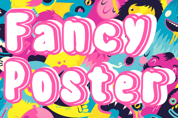 Fancy Poster Font for Web Design