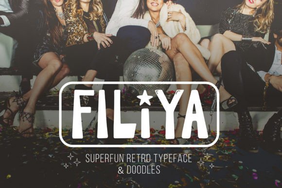 Filiya: A Funky Handwritten Display Font for Editorial Design