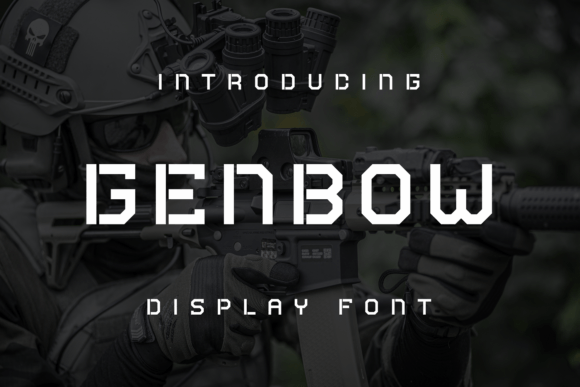 Genbow: A Display Font That Elevates Digital Branding