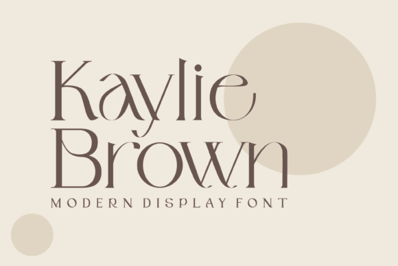 Kaylie Brown Font for Professional Branding