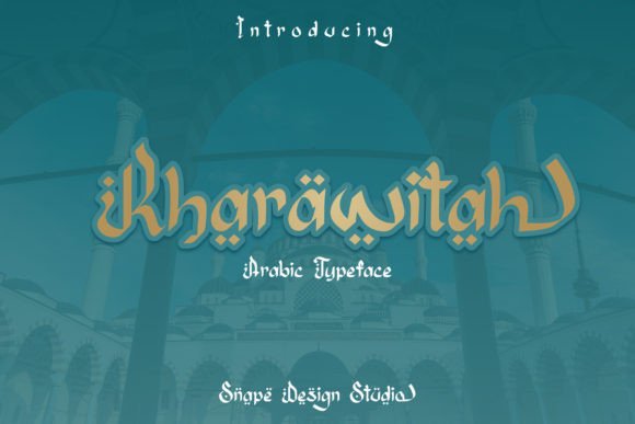 Kharawitah: A Sophisticated Display Font for Editorial Design