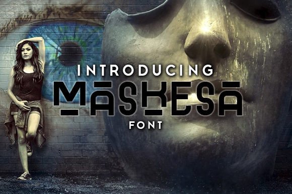 Maskesa: A Font That Transforms Editorial Design