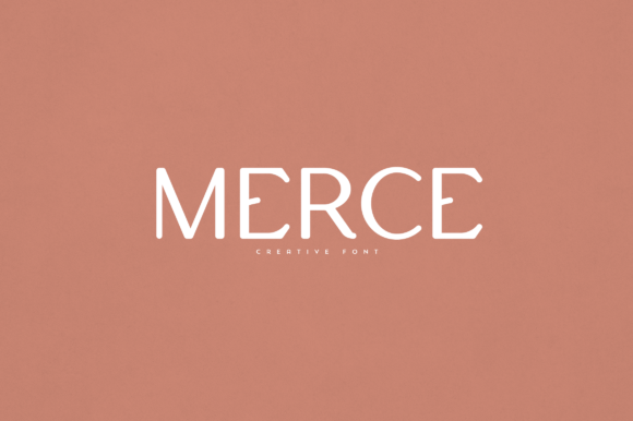 Merce Font for Handmade Creations