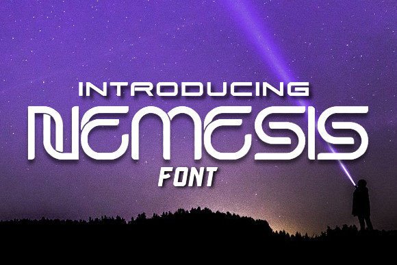 Nemesis Font for Creative Projects