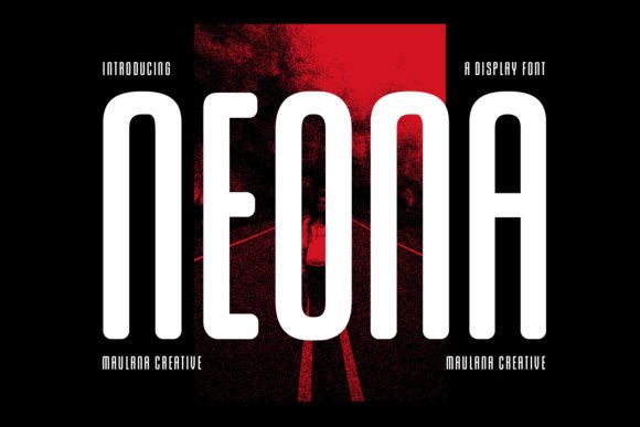 Neona: A Modern Display Font for Digital Creativity
