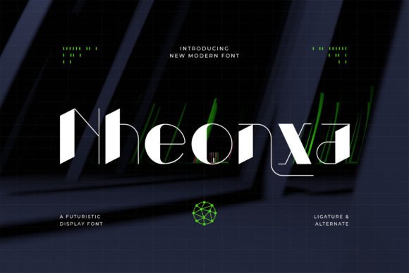 Nheonxa: A Futuristic Font for Bold Campaigns