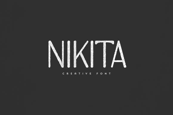 Nikita Font for Editorial Design and Branding
