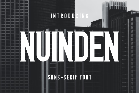 Nuinden Display Font Review
