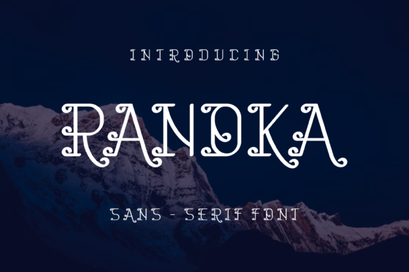 Ranoka: A Modern Display Font for Creative Makers
