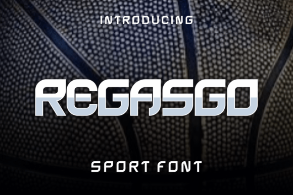 Regasgo: A Unique Display Font for Modern Branding