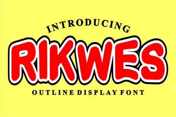 Rikwes Font for Business Branding