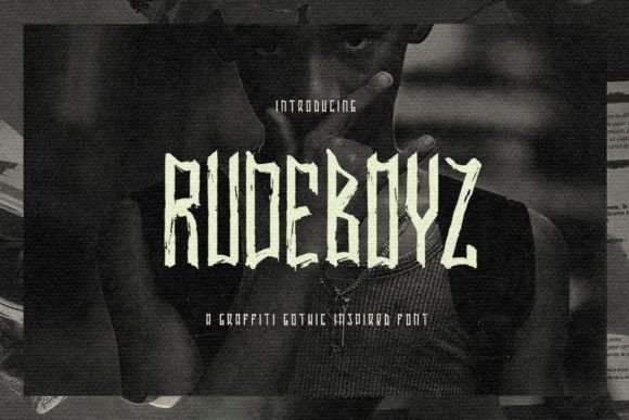 Rudeboyz Display Font for Bold Web Design