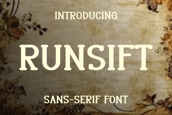 Runsift: A Modern Display Font for Digital Marketers