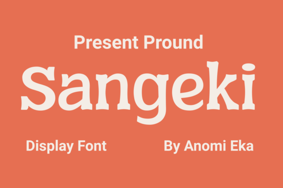 Sangeki Font for Professional Branding