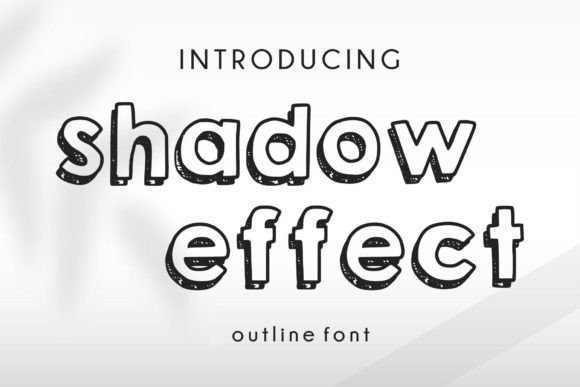 Shadow Effect Display Font Review