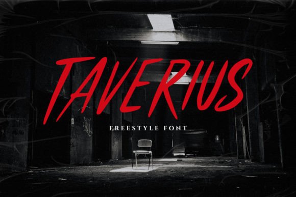 Taverius: A Modern Display Font for Editorial Elegance