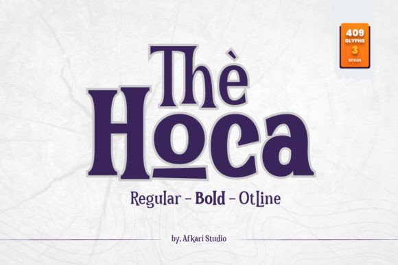 The Hoca: A Modern Font for Professional Branding