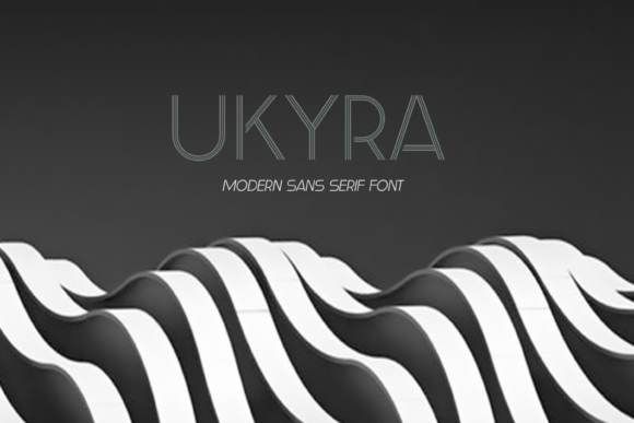 Ukyra: A Display Font for Bold Brand Statements